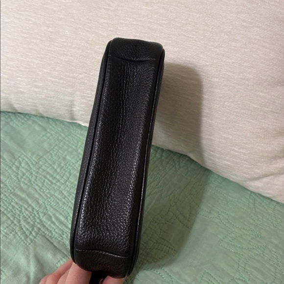 Coach Nolita 19 in Pebbled Black Leather